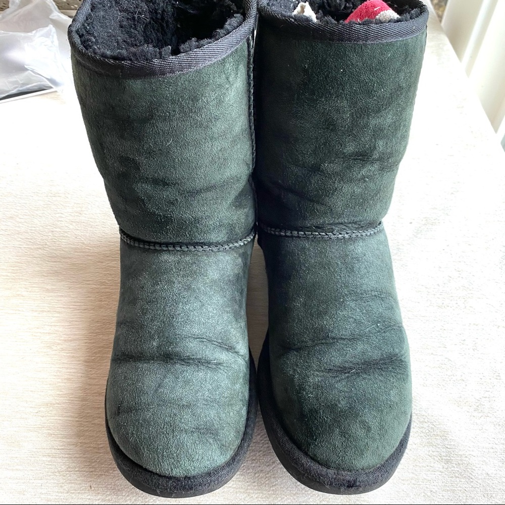UGG Classic II Short Boots Dark Gray/Black 8